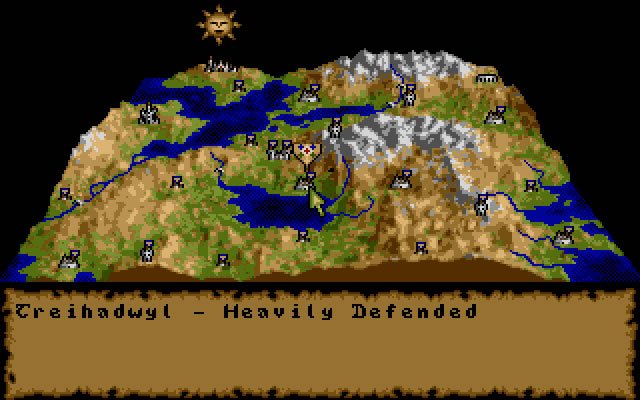 the-four-crystals-of-trazere screenshot for dos