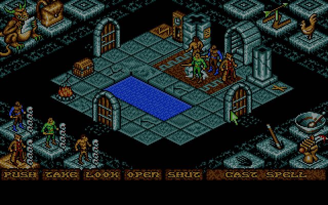 the-four-crystals-of-trazere screenshot for dos