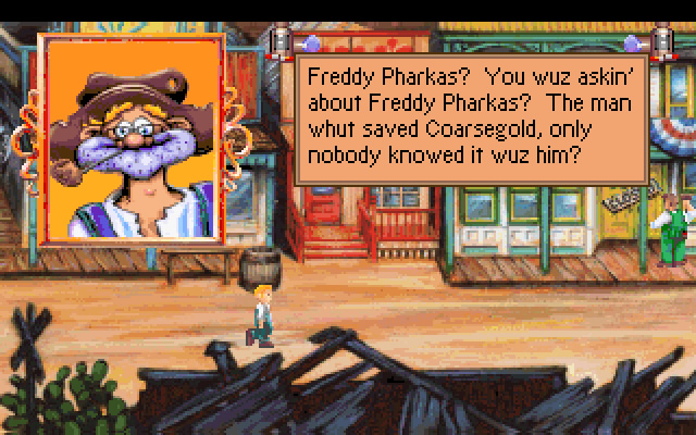 freddy-pharkas-frontier-pharmacist screenshot for dos