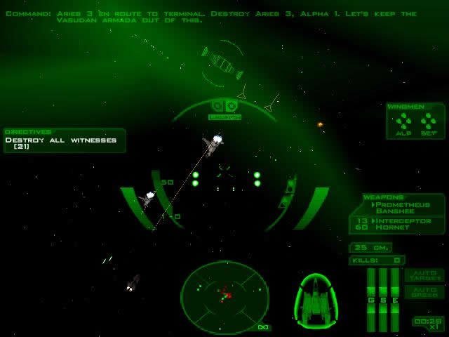 Descent: FreeSpace - The Great War screenshot