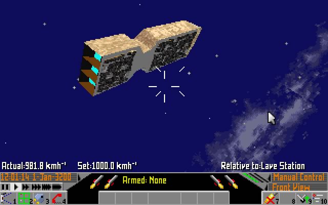 frontier-elite-2 screenshot for dos