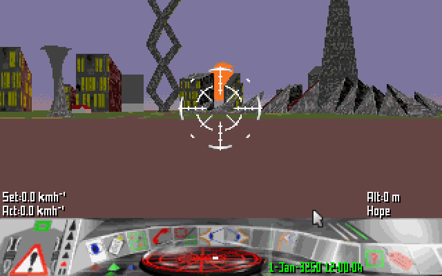 frontier-first-encounters screenshot for dos