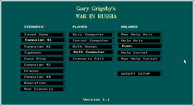 gary-grigsby-s-war-in-russia screenshot for dos