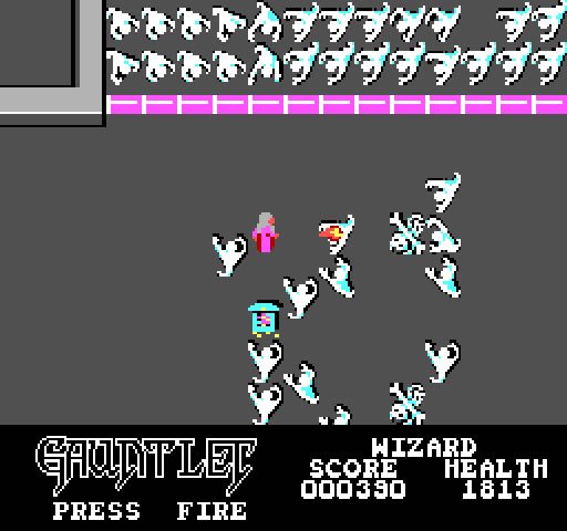 gauntlet screenshot for dos