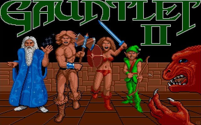 gauntlet-2 screenshot for dos