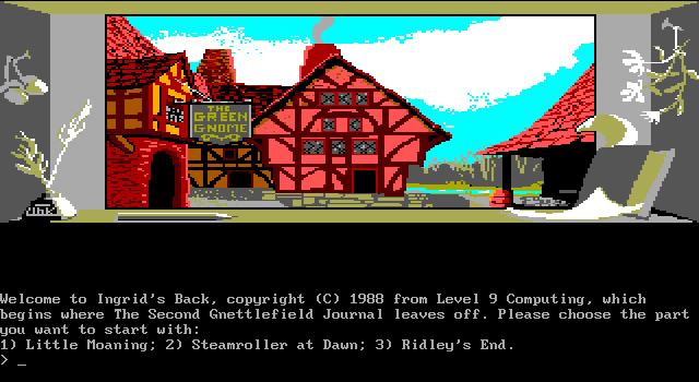 gnome-ranger-2-ingrid-s-back screenshot for dos