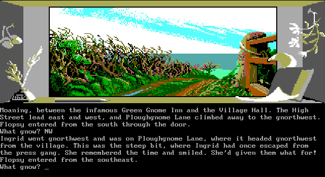 gnome-ranger-2-ingrid-s-back screenshot for dos