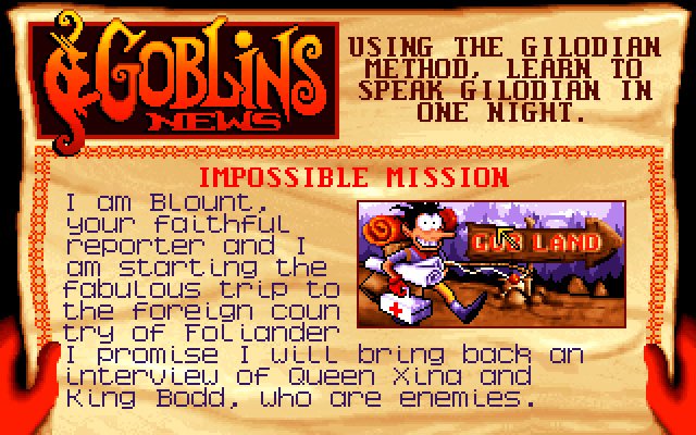 goblins-3 screenshot for dos
