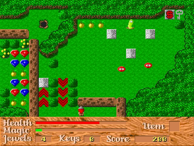 god-of-thunder screenshot for dos