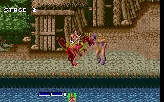 golden-axe screenshot for dos