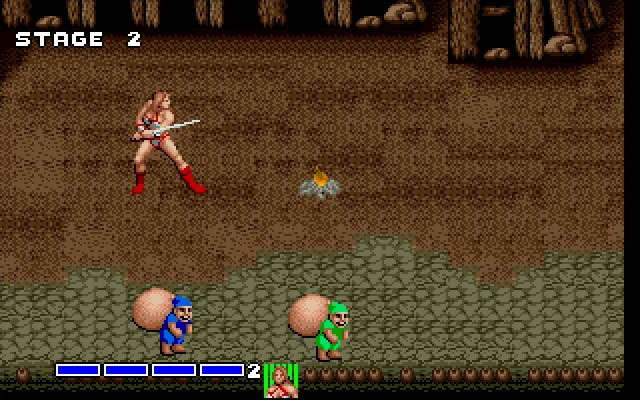 golden-axe screenshot for dos