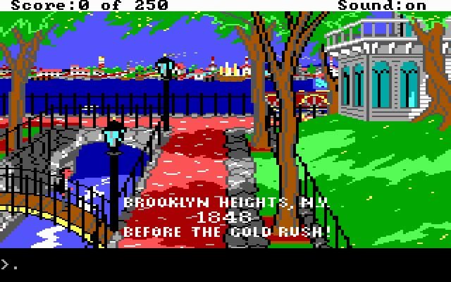 gold-rush screenshot for dos