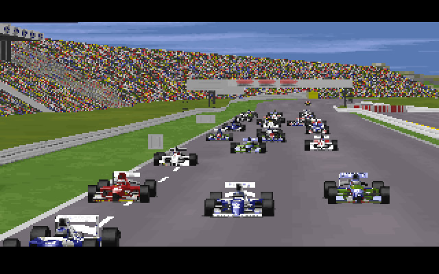 grand-prix-2 screenshot for dos