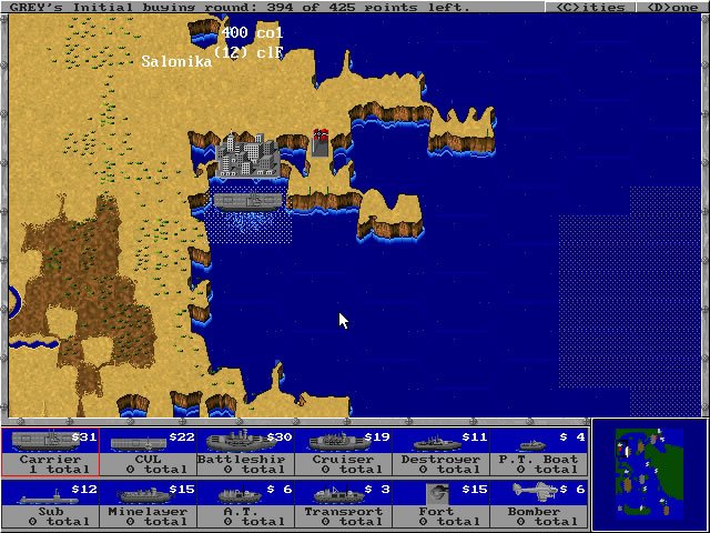 the-grandest-fleet screenshot for dos