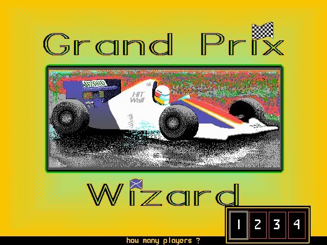 grand-prix-wizard screenshot for dos