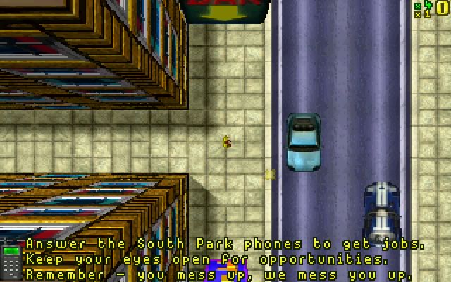 grand-theft-auto screenshot for dos