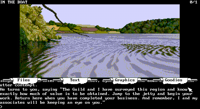 the-guild-of-thieves screenshot for dos