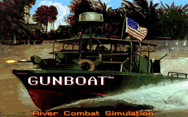 gunboat screenshot for dos