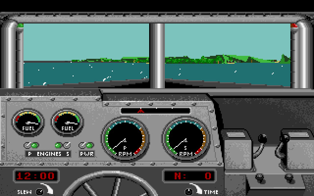 gunboat screenshot for dos