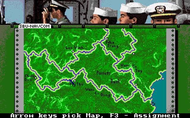 gunboat screenshot for dos
