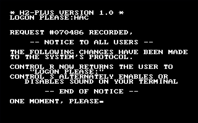 hacker-2-the-doomsday-papers screenshot for dos