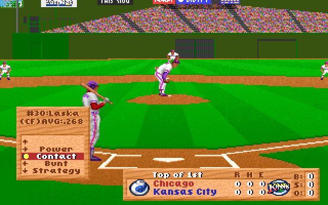 hardball-3 screenshot for dos