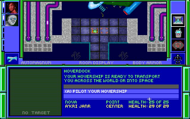 hard-nova screenshot for dos