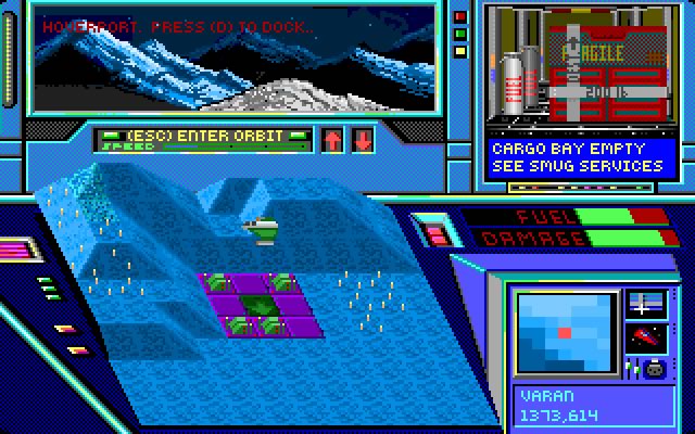 hard-nova screenshot for dos