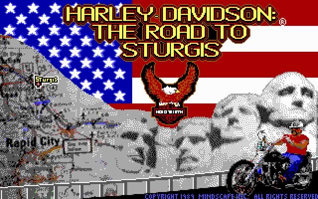 harley-davidson-the-road-to-sturgis screenshot for dos