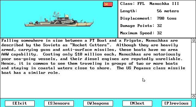 harpoon screenshot for dos