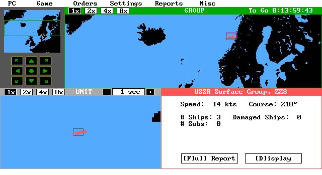 harpoon screenshot for dos