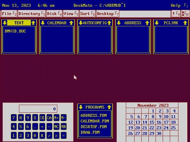 DeskMate screenshot