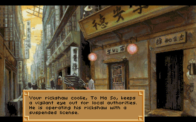 heart-of-china screenshot for dos