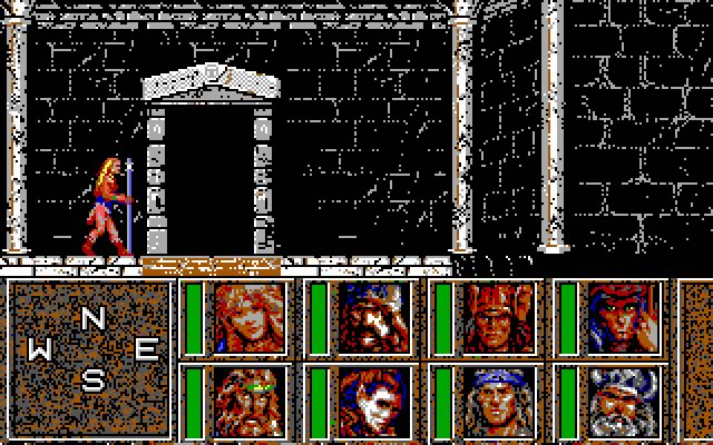 heroes-of-the-lance screenshot for dos