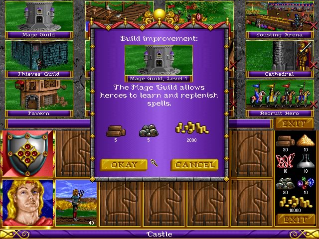 heroes-of-might-and-magic screenshot for dos