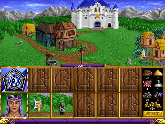 heroes-of-might-and-magic screenshot for dos