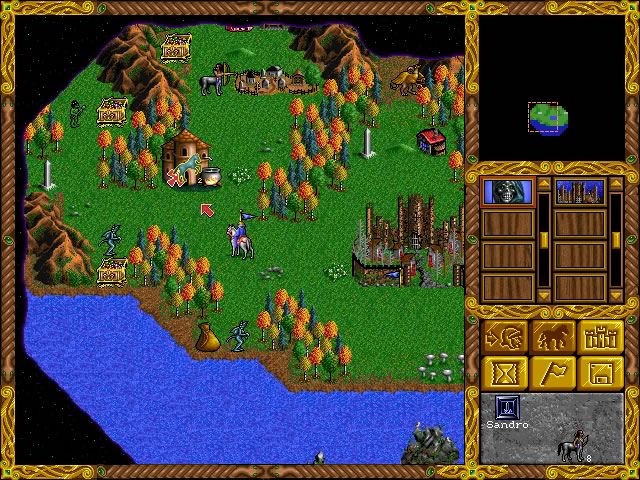 heroes-of-might-and-magic screenshot for dos