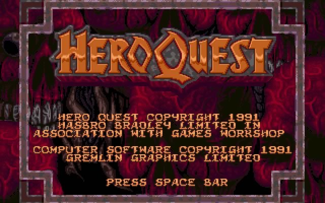 heroquest screenshot for dos