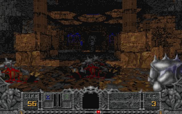 hexen-beyond-heretic screenshot for dos