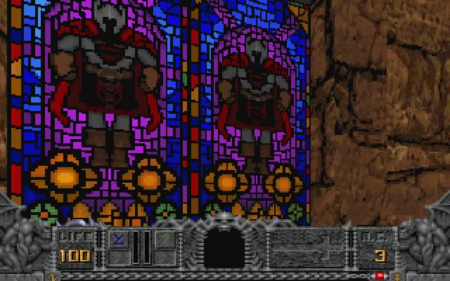 hexen-beyond-heretic screenshot for dos