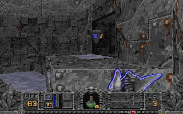 hexen-beyond-heretic screenshot for dos