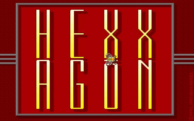 hexxagon screenshot for dos