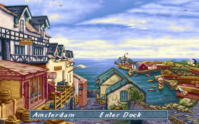 high-seas-trader screenshot for dos