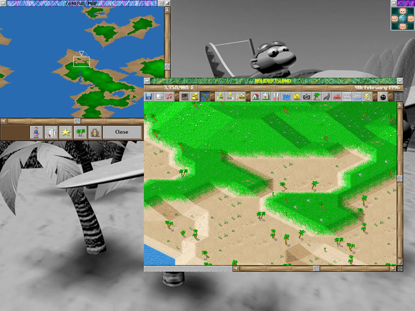 holiday-island screenshot for win3x