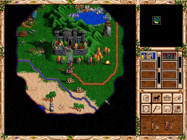 heroes-of-might-and-magic-ii screenshot for dos