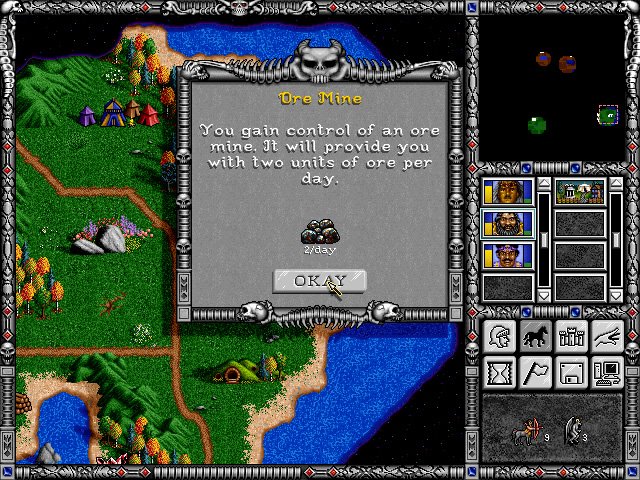 heroes-of-might-and-magic-ii screenshot for dos