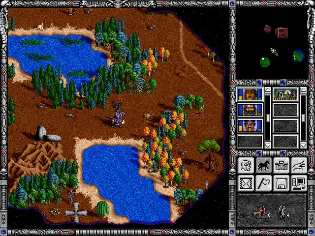 heroes-of-might-and-magic-ii screenshot for dos