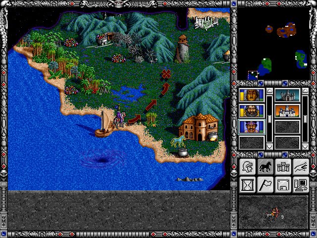 Heroes of Might and Magic II screenshot
