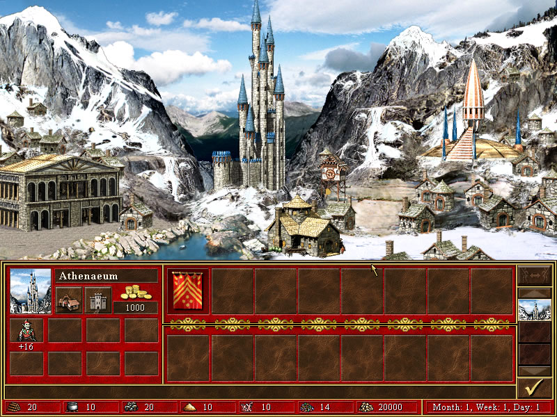 heroes-of-might-and-magic-iii-the-restoration-of-erathia screenshot for winxp