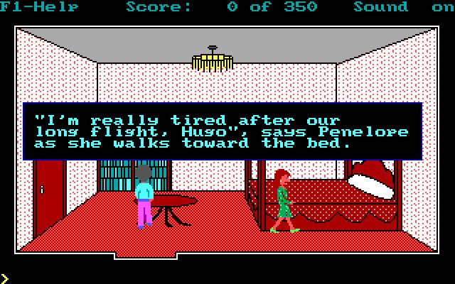 hugo-2-whodunit screenshot for dos